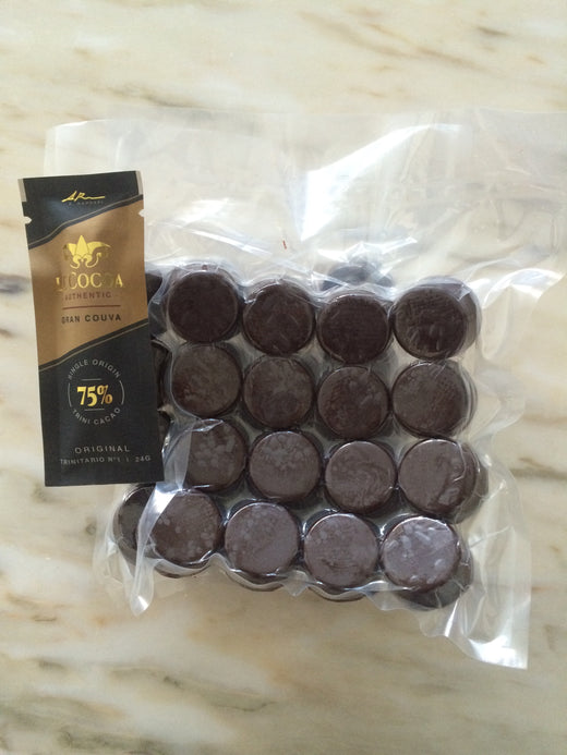 75% Chocolate Pucks